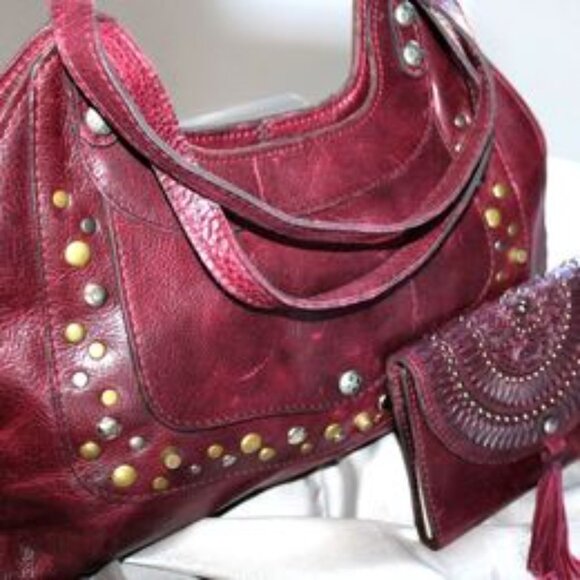 Patricia Nash Hand Bag/Crossbody Satchel and Wallet - Picture 11 of 11